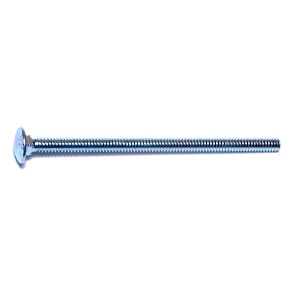 Midwest Fastener Carriage Bolt, Square Neck, 24 (Coarse), 3-1/2 in L, Steel, Zinc Plated, 100 PK 01047 - main